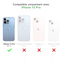 LaCoqueFrançaise - Coque iPhone 13 Pro transparente anti-choc
