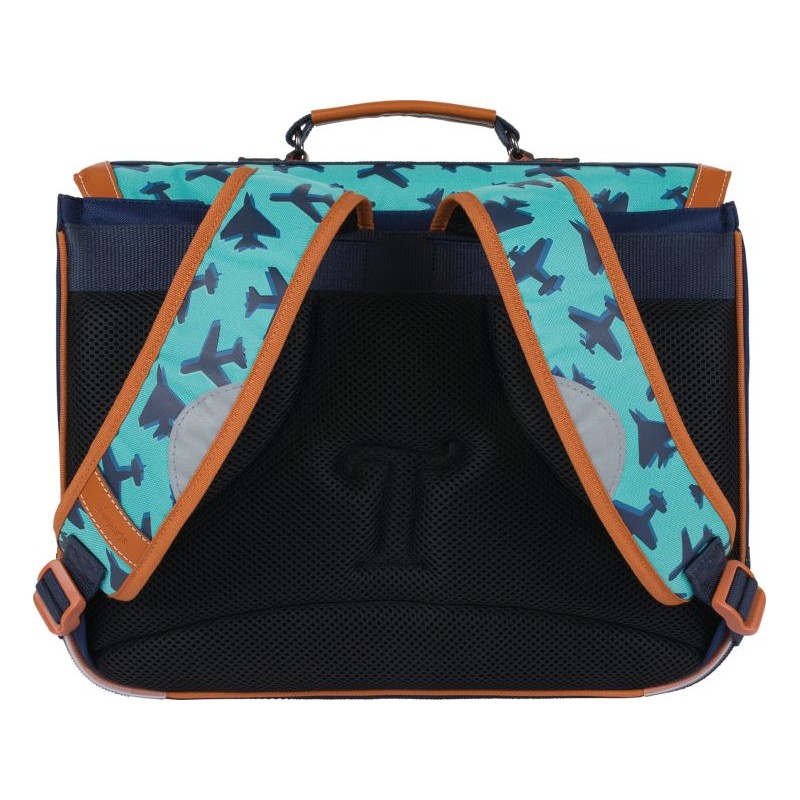 Cartable Tann s Diego 38 cm Ideal pour les jeunes pilotes en herbe Couleurs generiques Bleu Taille TU Couleurs Systeme Polaris Diego bleu