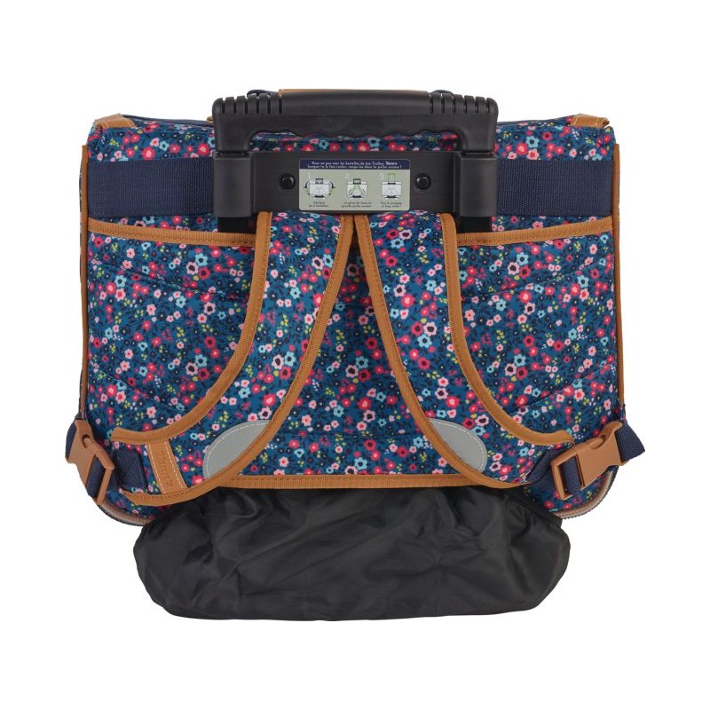 Cartable trolley Tann s 38 cm Lou Ann Style liberty pour la