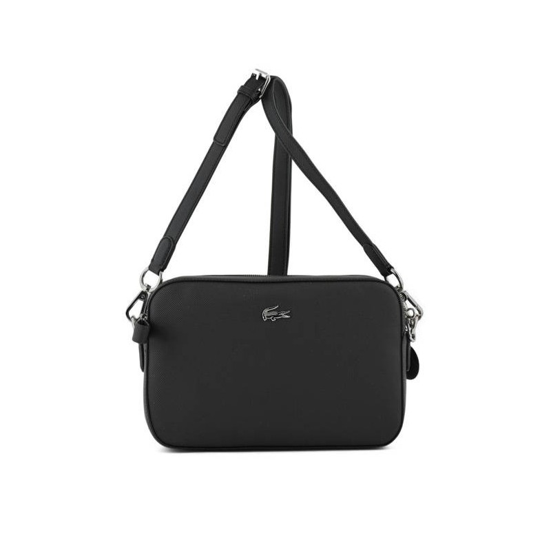 Lacoste - Sac bandoulière Daily Classic Couleurs génériques Noir