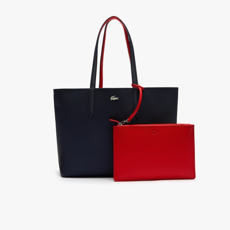 Lacoste Sac cabas Anna r versible bicolore r f rence NF2142AA
